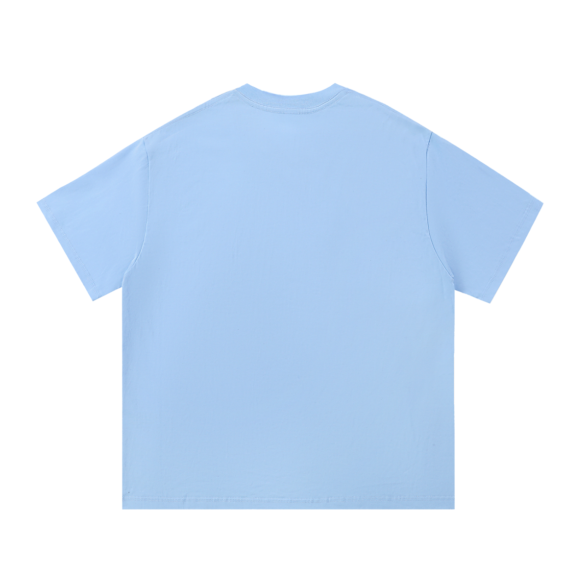 DripDept. Men's Oversized Black/Gray Drip Logo T-Shirt