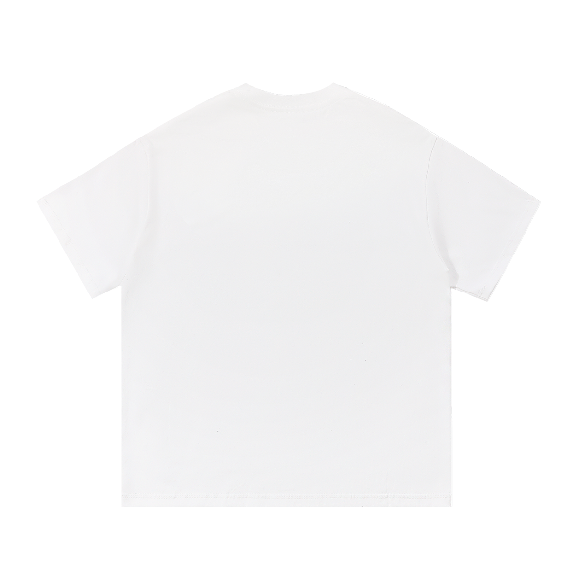 DripDept. Mens Oversized Blue/Light Blue Drip Logo T-Shirt