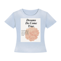 DripDept. Women’s Vintage Wash "Dreams Do Come True." T-Shirt