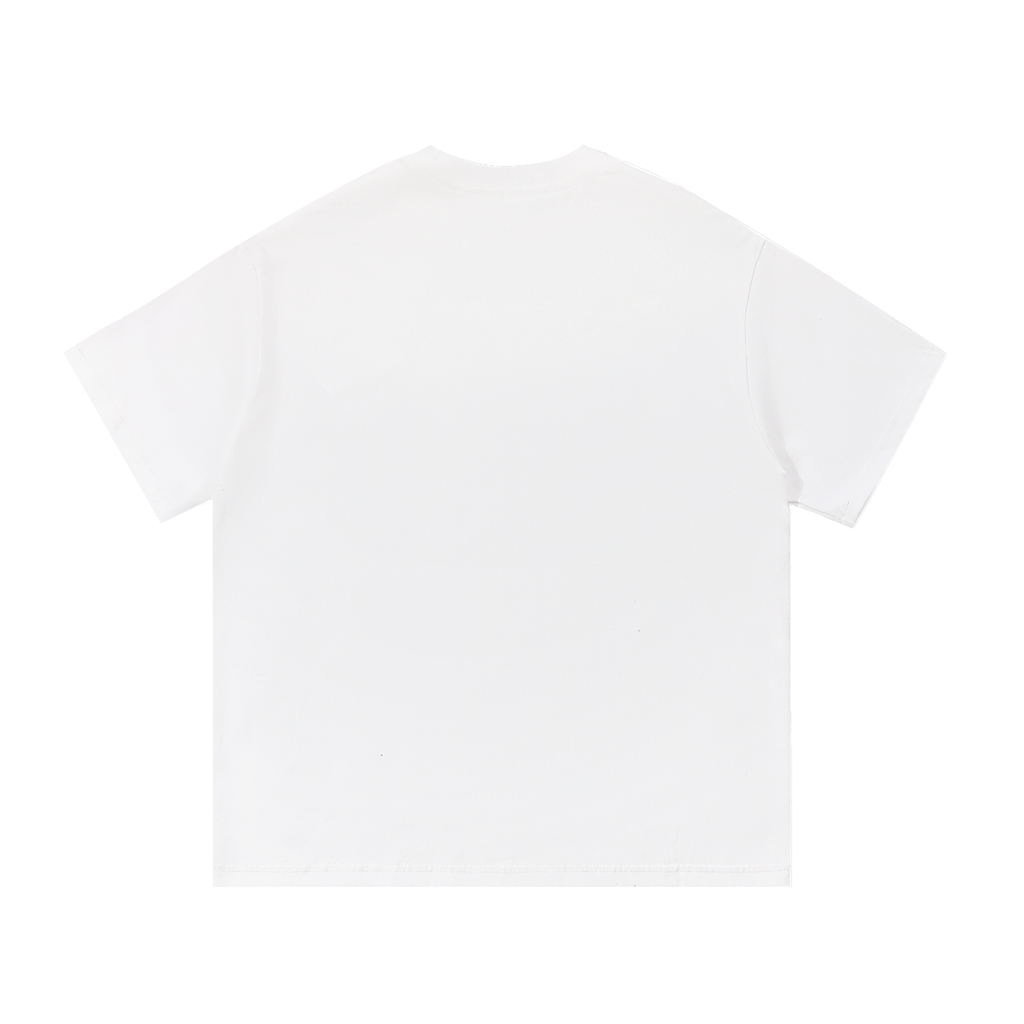 DripDept. Men's Oversized Black/Gray Drip Logo T-Shirt