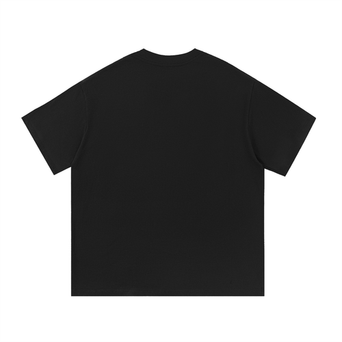 DripDept. Men's Oversized Black/Gray Drip Logo T-Shirt