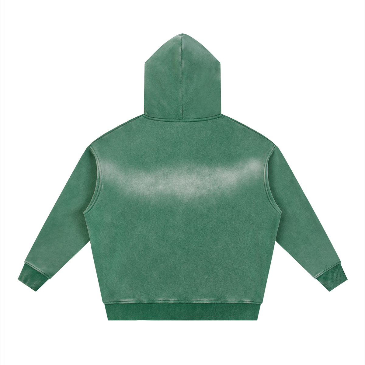 DripDept. Men's Sunfade Zip-Up Black/Gray Drip Logo Hoodie