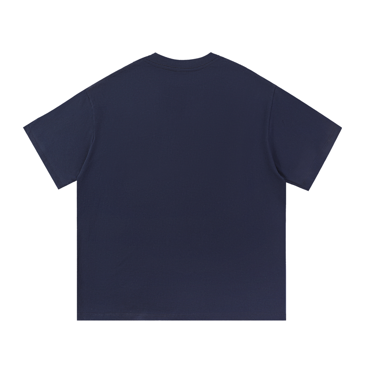 DripDept. Mens Oversized Blue/Light Blue Drip Logo T-Shirt