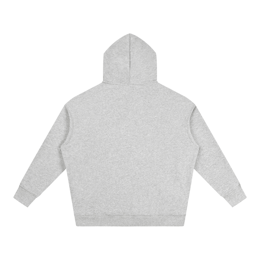 DripDept. Men's Oversized Green/Purple Drip Logo Hoodie