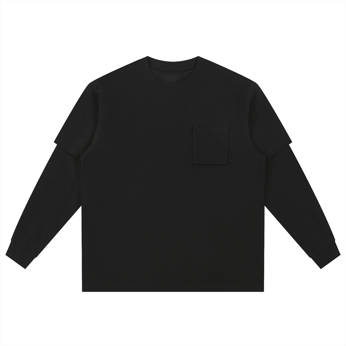 DripDept. Men's Oversized Green/Purple Drip Logo Twofer